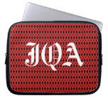 Black & Red Diamond Laptop Bag Laptop Computer Sleeves