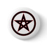 Black & Red Pentacle Pin