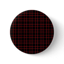 Black Red Plaid buttons