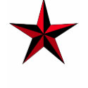 Black & Red Star t-shirts
