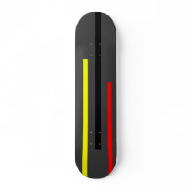 Black Red Yellow skateboards