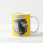 Black Retriever Dog mugs