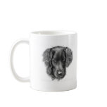 Black Retriever mix Coffee Mugs