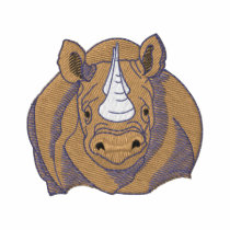 Black Rhino embroidered shirts