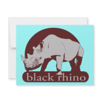 black rhino invitations