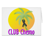 Black Ribbon Greeting Cards