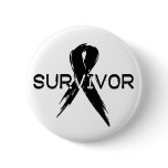 Black Ribbon- Survivor Pins