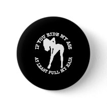 Black Ride My Ass Pull Hair buttons