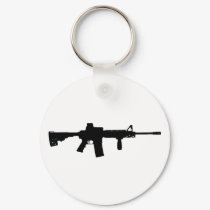Black Rifle AR-15 from Phil's Art Online keychains