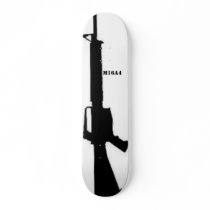 Black rifle, M16A4 skateboards