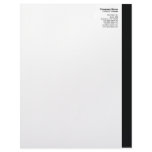 Black Right Sidebar Letterhead