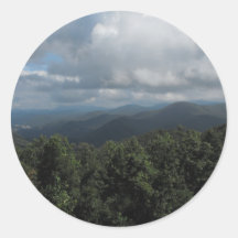 Black Rock Mountain, Georgia Round Stickers