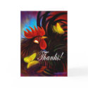 Chicken & Rooster Thank You Note Cards