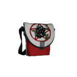 Black Rose and Pentagram Messenger Bags