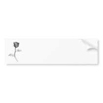 Black Rose. Bumper Stickers
