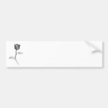 Black Rose. Bumper Stickers