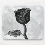 Black Rose. Mouse Pad