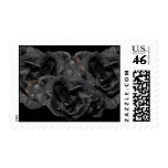 Black Rose Postage postage