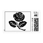 Black Rose Postage postage