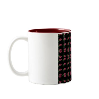 Black Rose Rug Mug by Swe3tnsourchicke