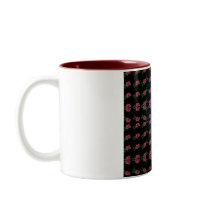 Black Rose Rug Mug