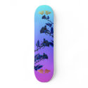 Black Rose Skateboard by LotacatsSkates Black Rose Skateboard