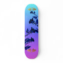 Black Rose Skateboard by LotacatsSkates Black Rose Skateboard