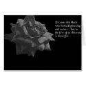 BLACK ROSES cards