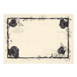 Black roses Invitation