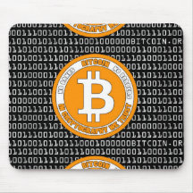 Black rug Bitcoin - M1b Mousepad