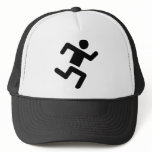 black runner athletics sprinter run hats