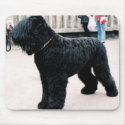 Black Russian Terrier Mousepad by ValentinaRose Black Russian Terrier Mousepad