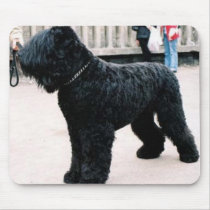 Black Russian Terrier Mousepad mousepads