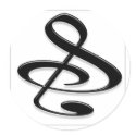 Black S Music Note stickers by StlCityMusic Black S Music Note stickers