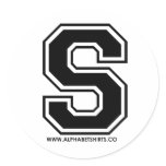 Black S Stickers