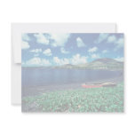 Black sand beach custom invitations