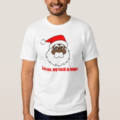 Black Santa, Bigger sack Shirt