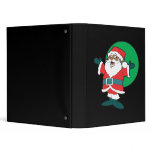 Black Santa binders