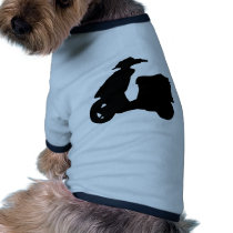 black scooter icon pet clothing
