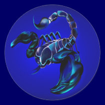 Black Scorpion Stickers stickers