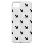 Black Scottie Dogs Tile Pattern iPhone 5 Case