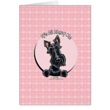 Black Scottie IAAM Card