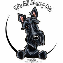 Black Scottie IAAM Cut Out
