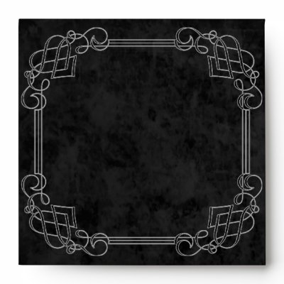 black scrollwork