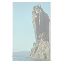 Black Sea, Crimea, Russia rock formation Stationery Design