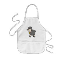 Black Sheep baby apron