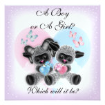 Black Sheep Baby Gender Reveal Party Invit Custom Announcement