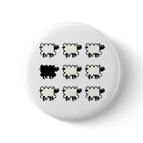 Black Sheep buttons by alternateworlds Black Sheep buttons