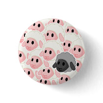Black Sheep Button by island_paradise Black Sheep Button