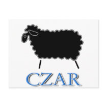 Black Sheep Czar postcards